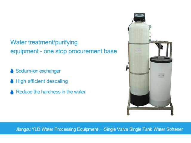Single Valve Single Tank Water Softener